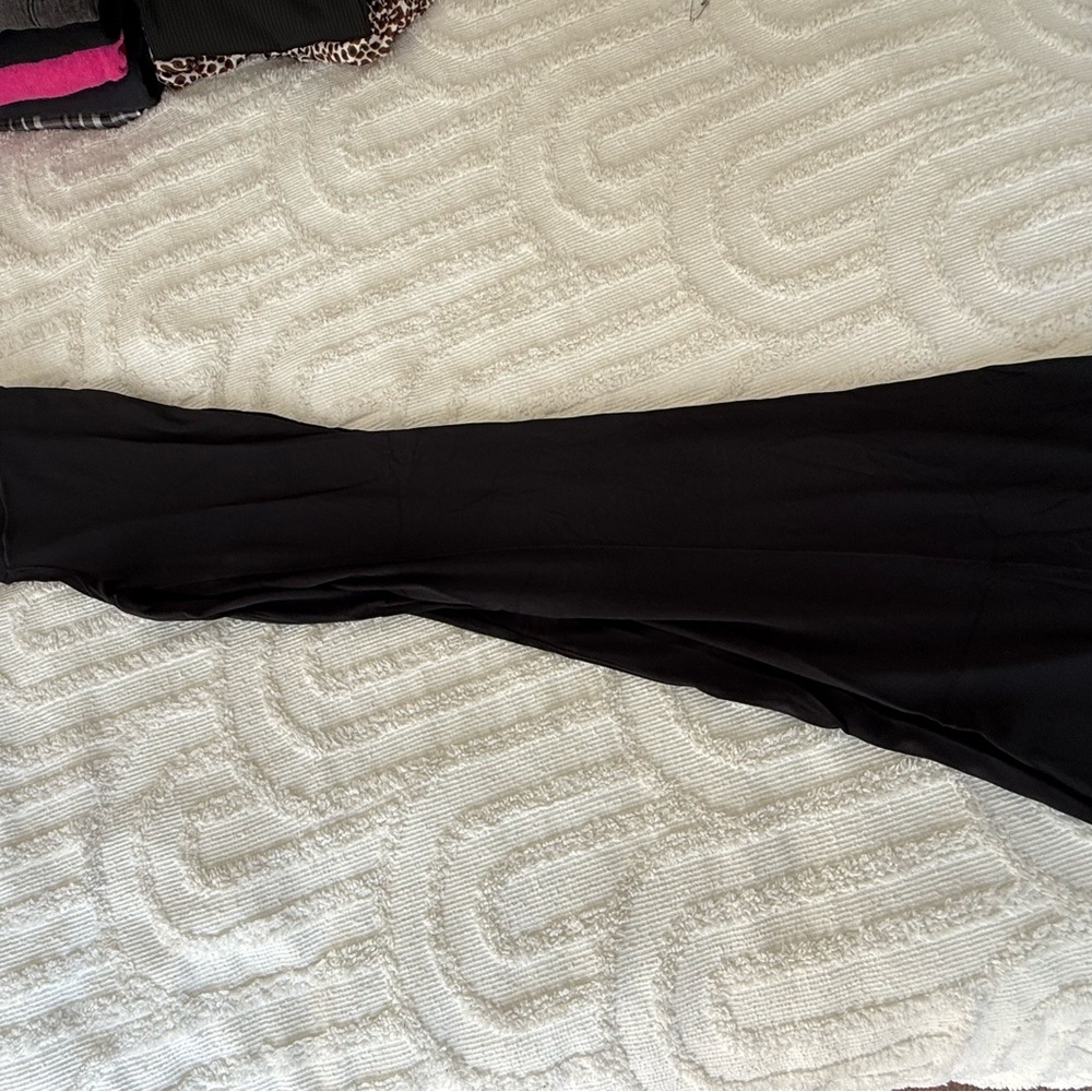 Aerie Black Flare Leggings